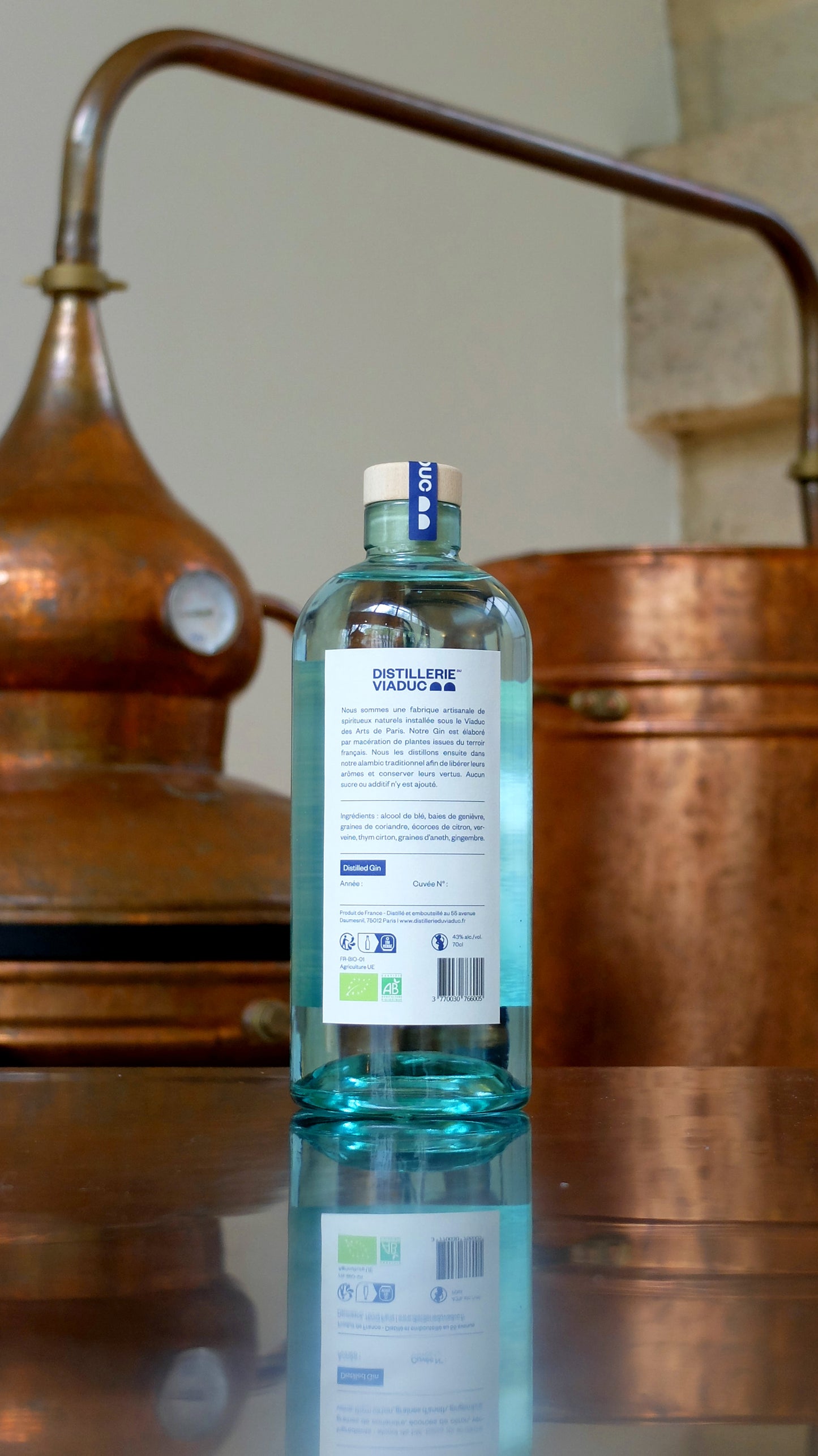 GIN du Viaduc Bio - 70cl