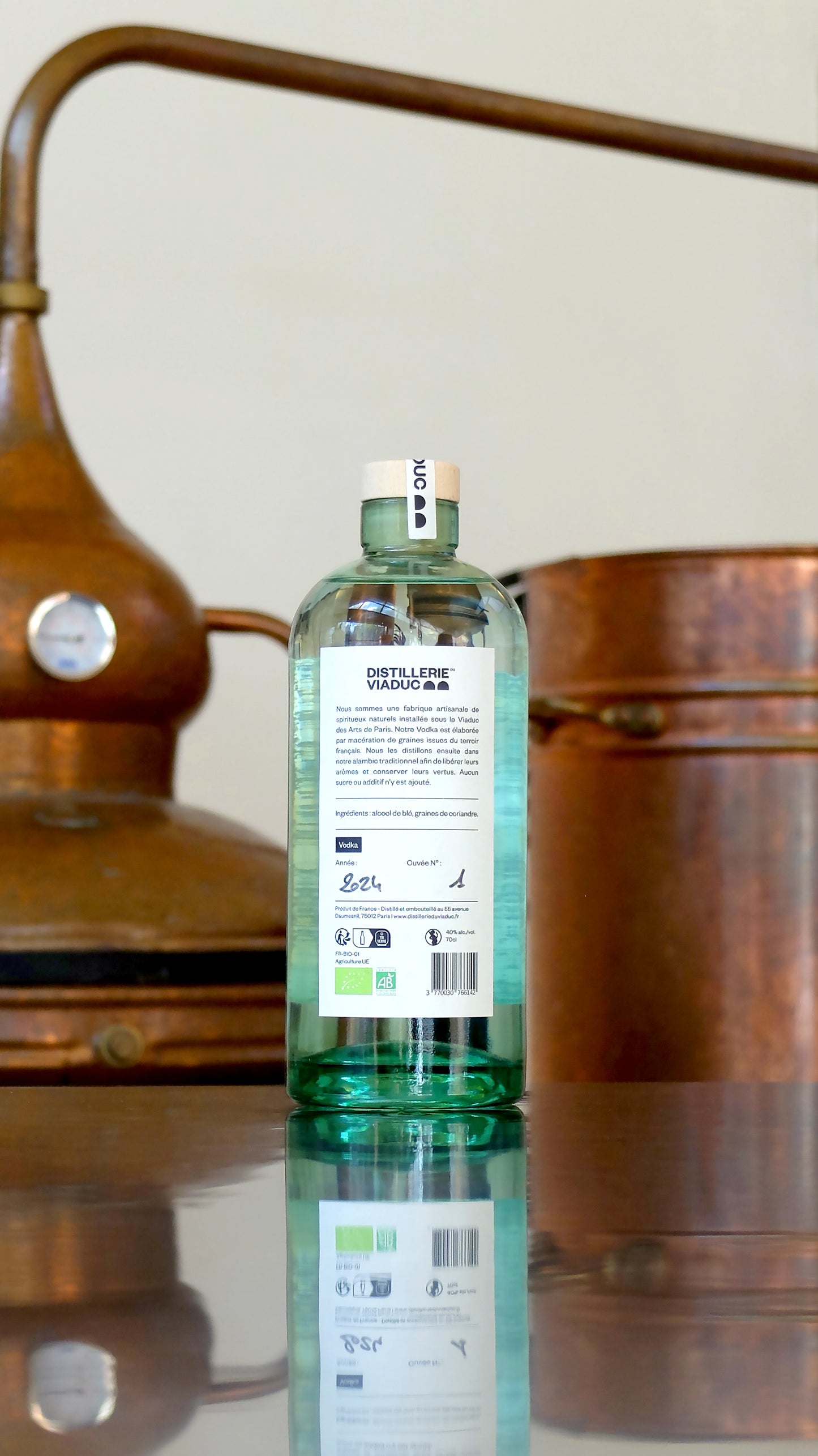 VODKA du Viaduc Bio - 70cl