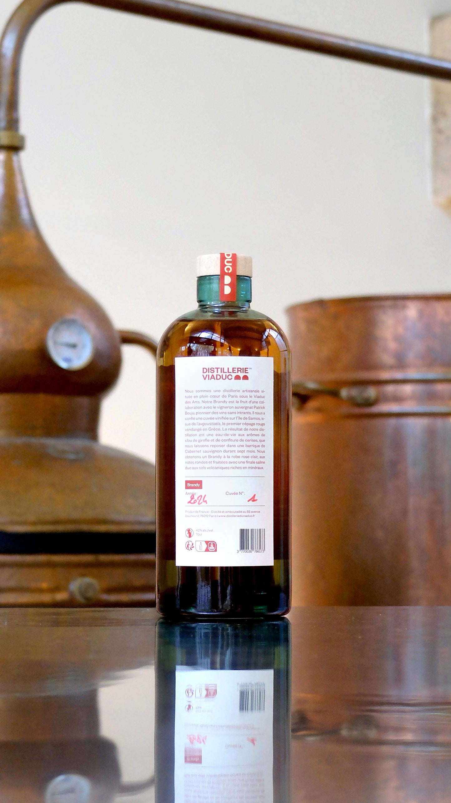 BRANDY - Eau-de-vie de vin - 70cl