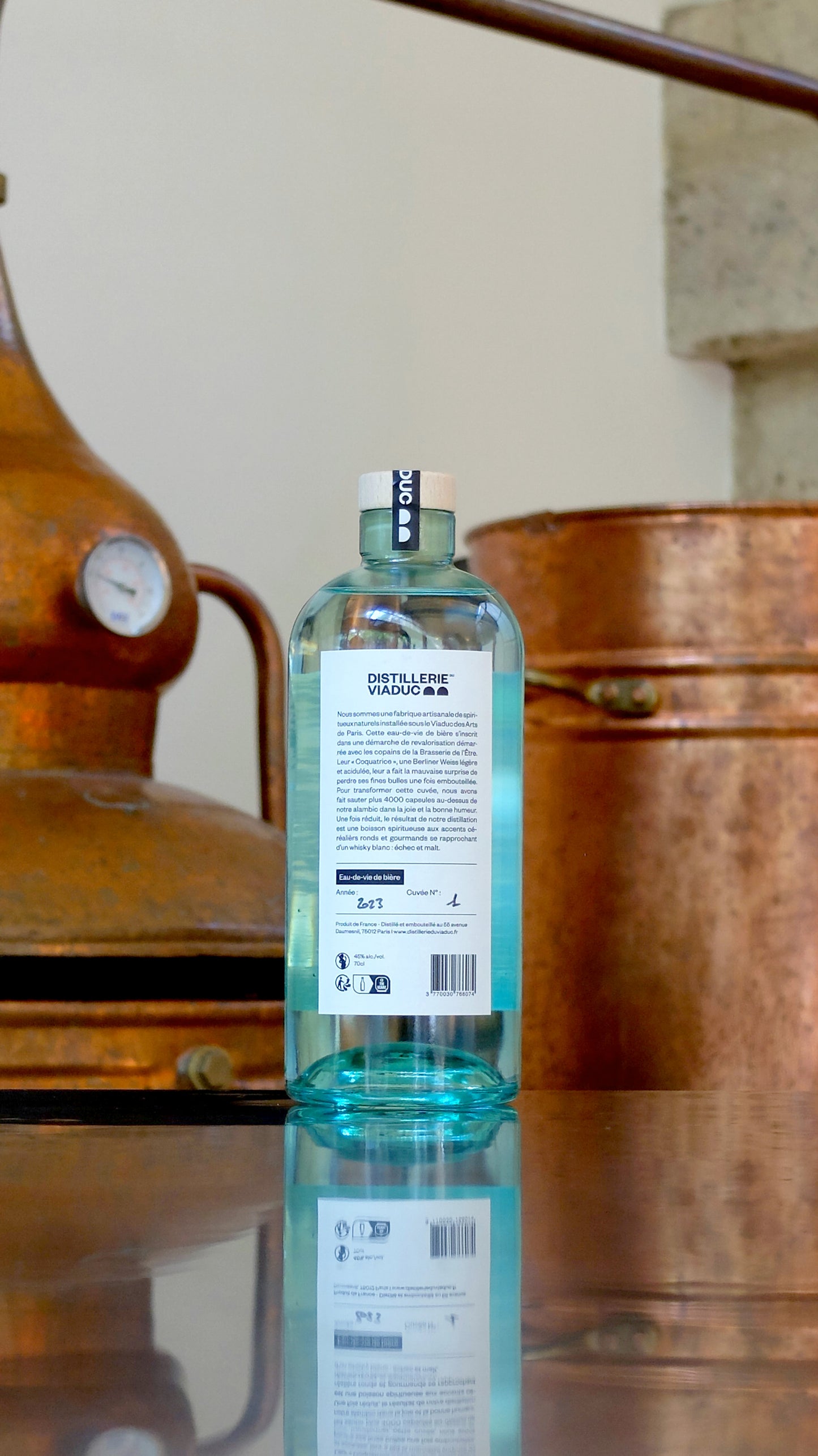 ÉCHEC & MALT - Eau-de-vie de Bière - 70cl