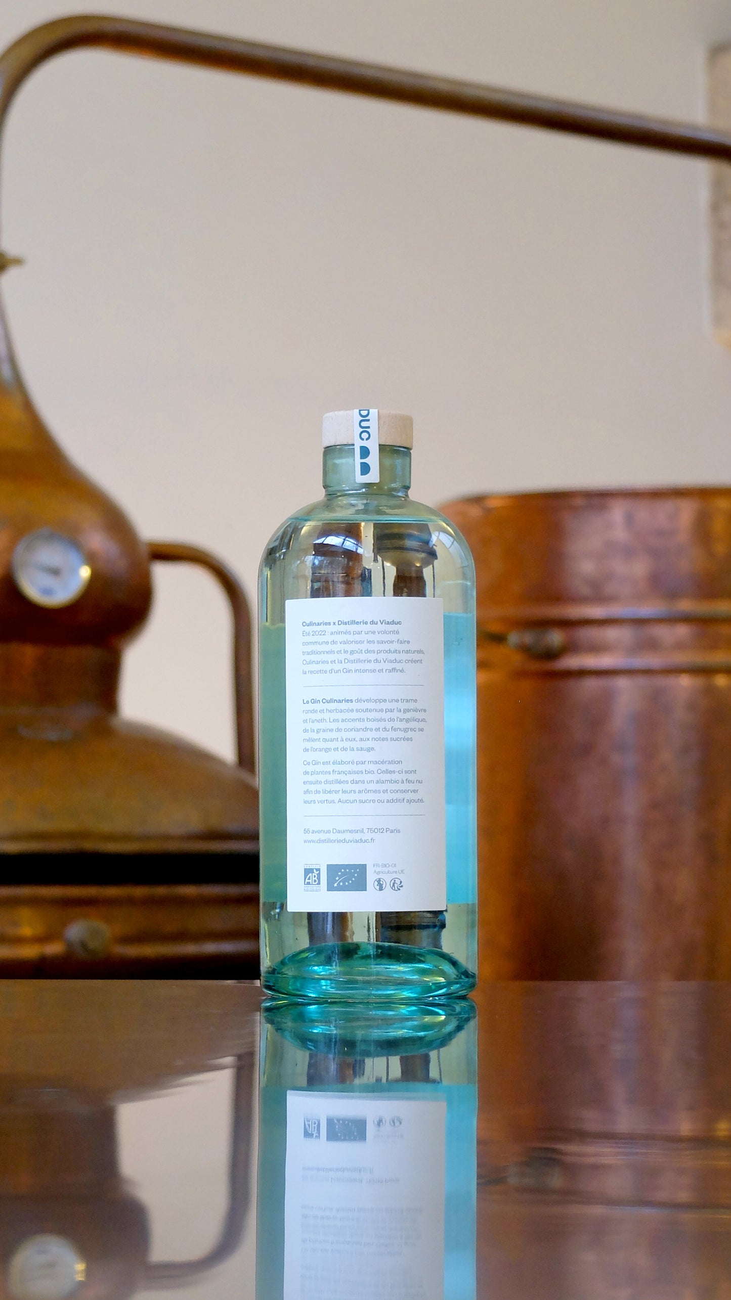 GIN Culinaries Bio - 70cl