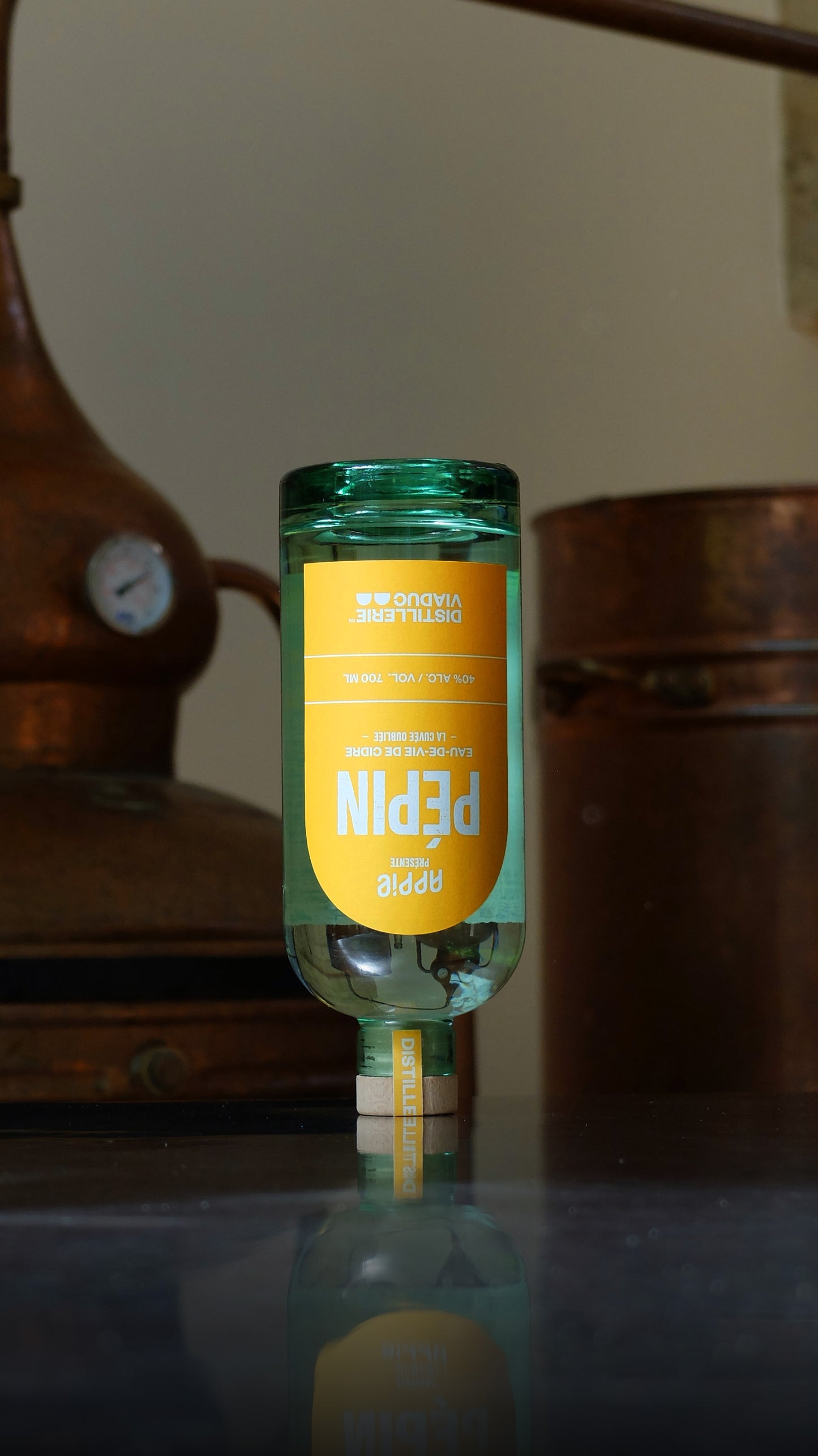 PÉPIN - Eau-de-vie de cidre - 70cl