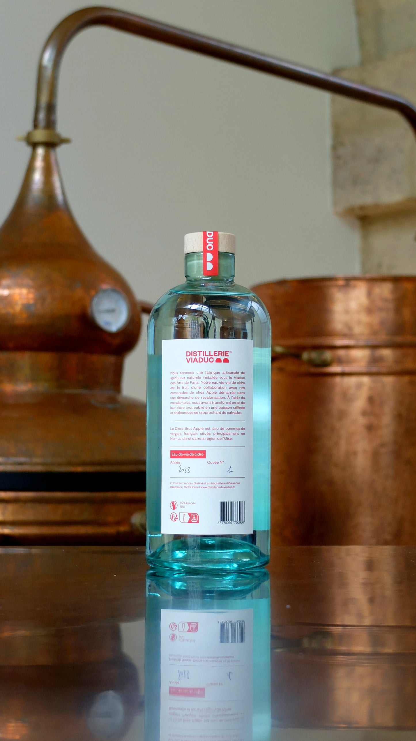 APPIE Spirit - Eau-de-vie de cidre - 70cl