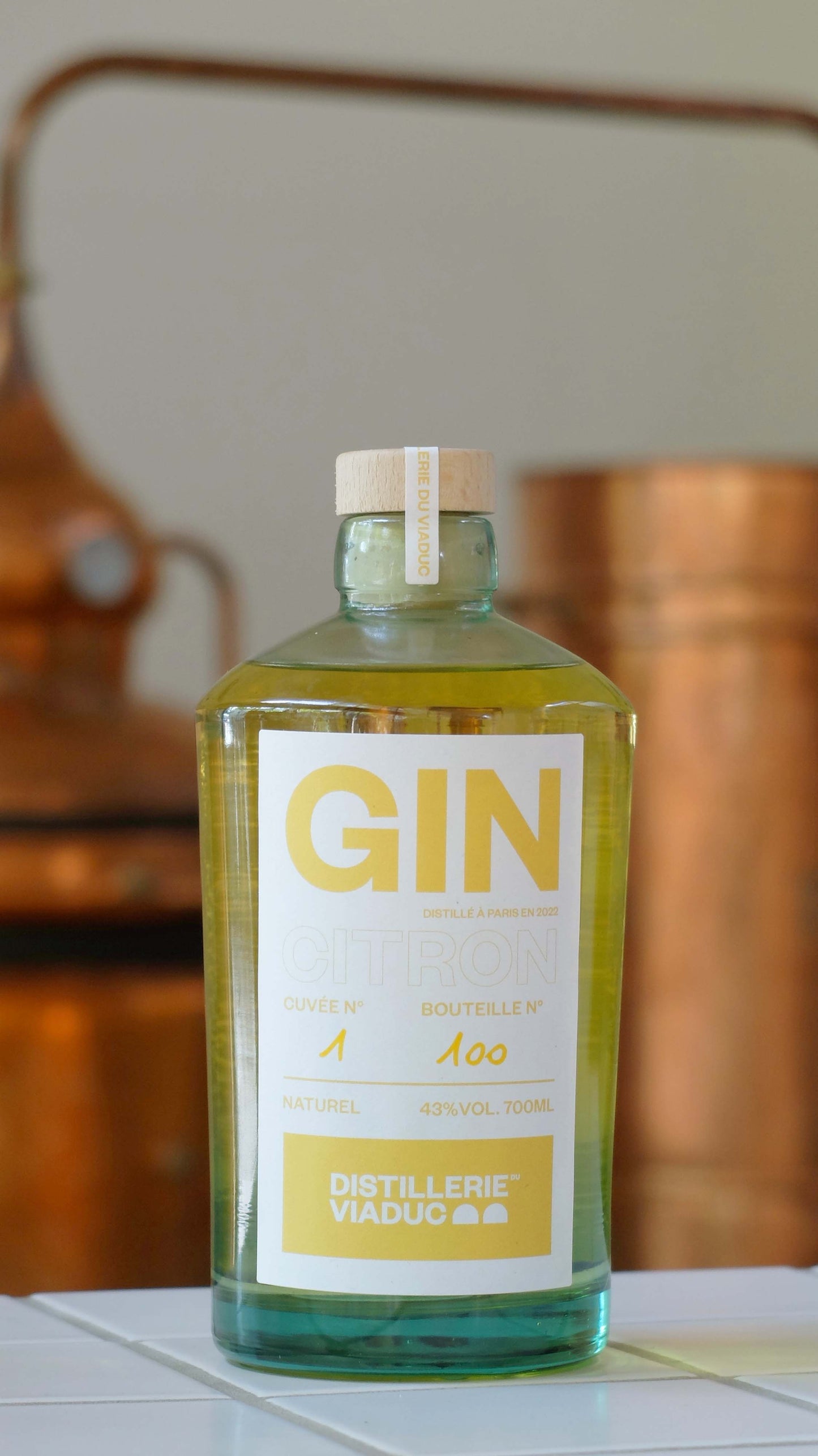GIN Citron Bio - 70cl